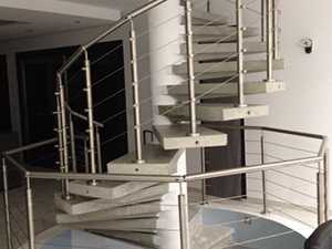 rambarde escalier colimaçon en inox et à câbles rambarde escalier colimaçon en inox et à câbles